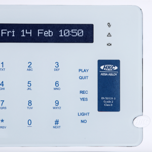 RF Remote Touch Keypad - White